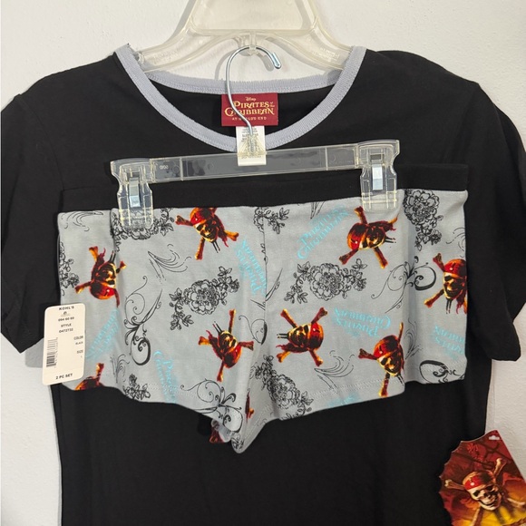 Disney Black and Gray Pirates Pajama Set - Picture 7 of 13